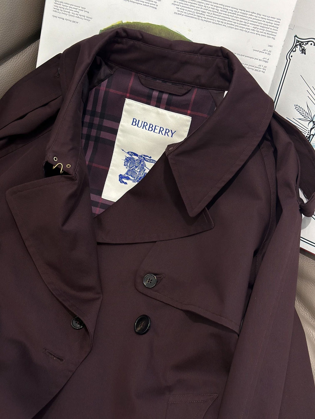 BURBERRY 25S LONG COAT 185