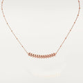 CARTIER CLASH PINK GOLD NECKLACE