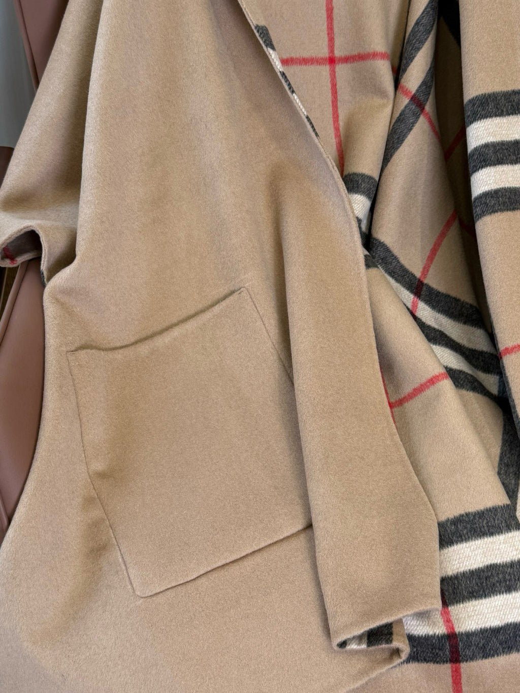 BURBERRY 25S DOUBLE-FACED CASHMERE COAT 204