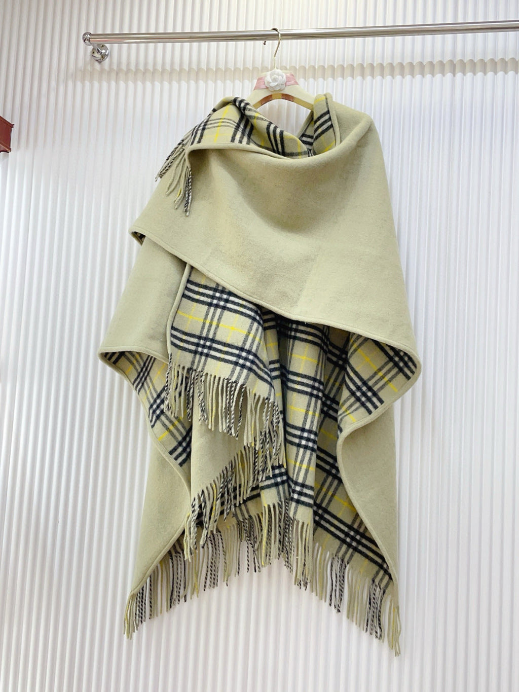 BURBERRY 25S DOUBLE-FACED CASHMERE COAT 206