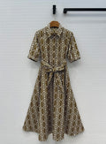 MAX MARA SHORT SLEEVE DRESS 268253