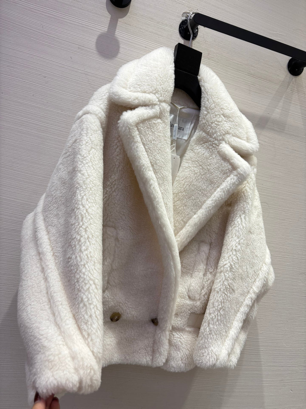 MAX MARA 25S SHORT TEDDY JACKET 115