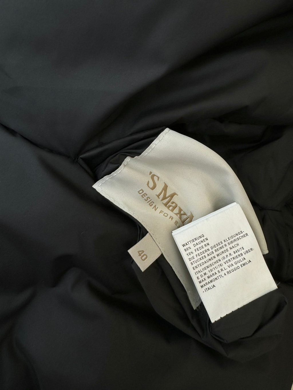 MAX MARA 25S MID-LONG DOWN JACKET 082