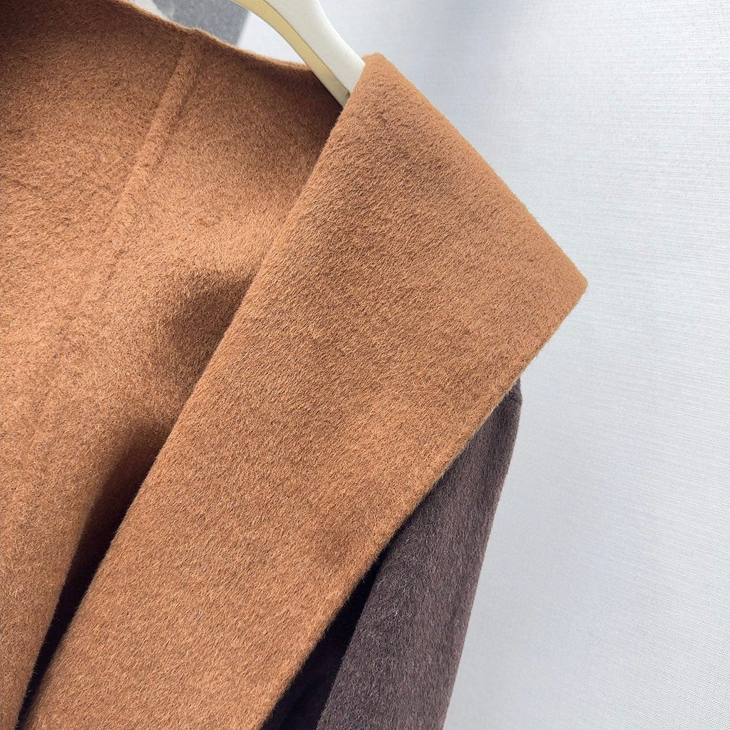 MAX MARA 25S HOODED MID-LENGTH COAT 160