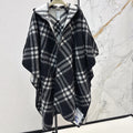 BURBERRY 25S REVERSIBLE CASHMERE CAPE 0046