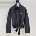 MAX MARA 25S STAND COLLAR CARDIGAN COAT 036
